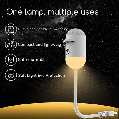 2 In 1 Usb Mini Galaxy Star Projector Night Light 12 Films Starry Sky Ambient Light For Car Home Decoration For Adults And Kids